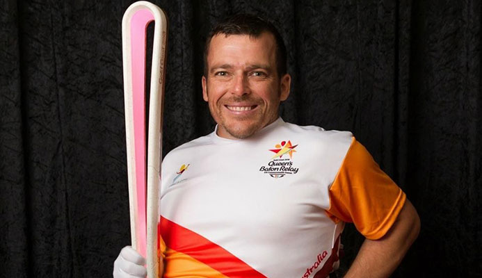 Paralympic champion Kurt Fearnley will deliver the Queen's Baton for Gold Coast 2018 to Buckingham Palace ©Gold Coast 2018