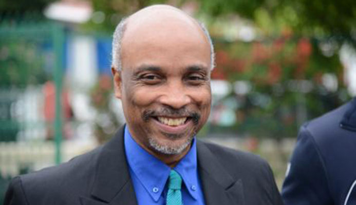 Christopher Samuda is all smiles as he arrived at the Jamaica Olympic Association's annual general meeting yesterday afternoon. Photo: Ricardo Makyn