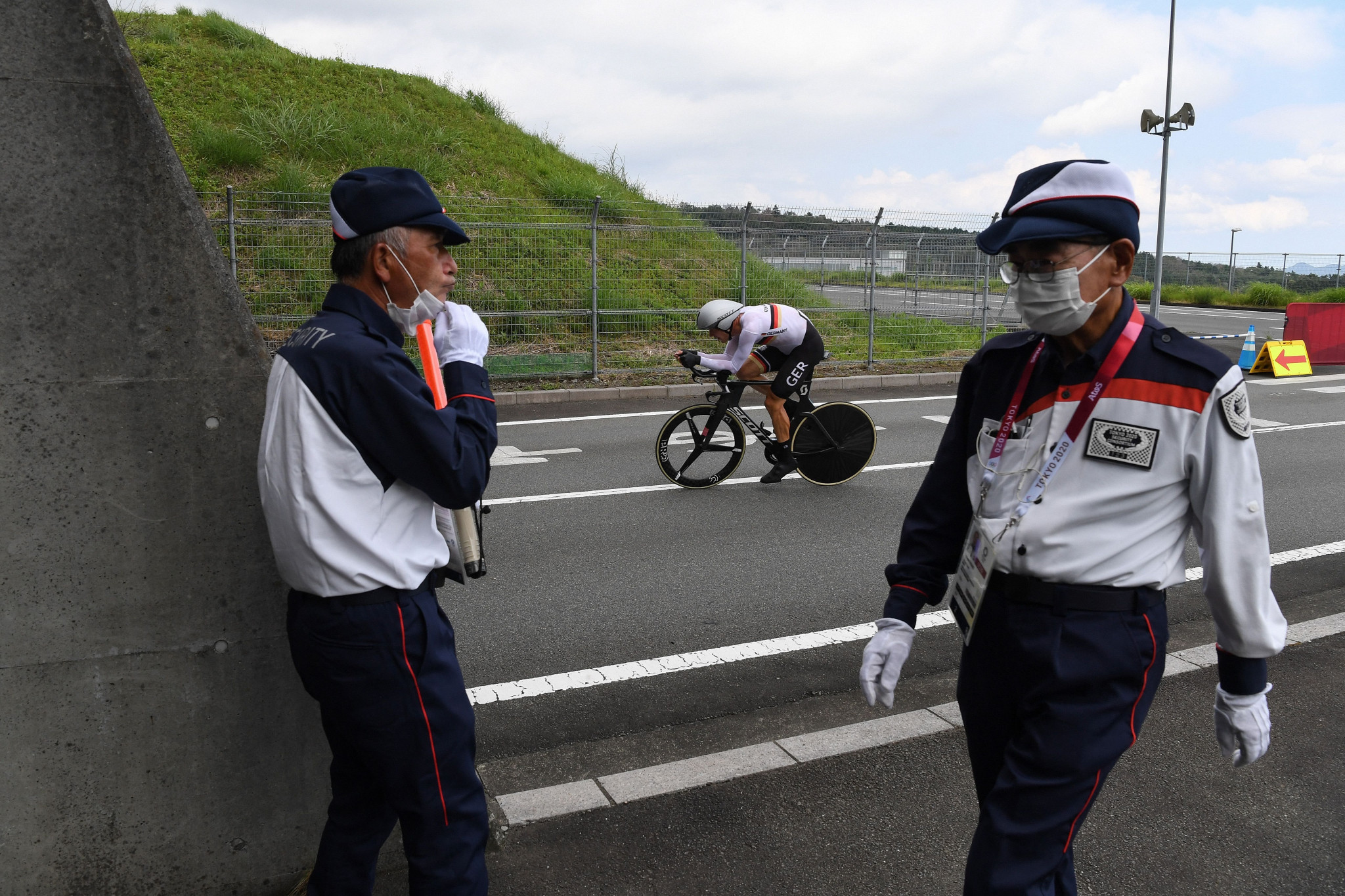 The comment was heard during yesterday's men's individual time trial ©Getty Images