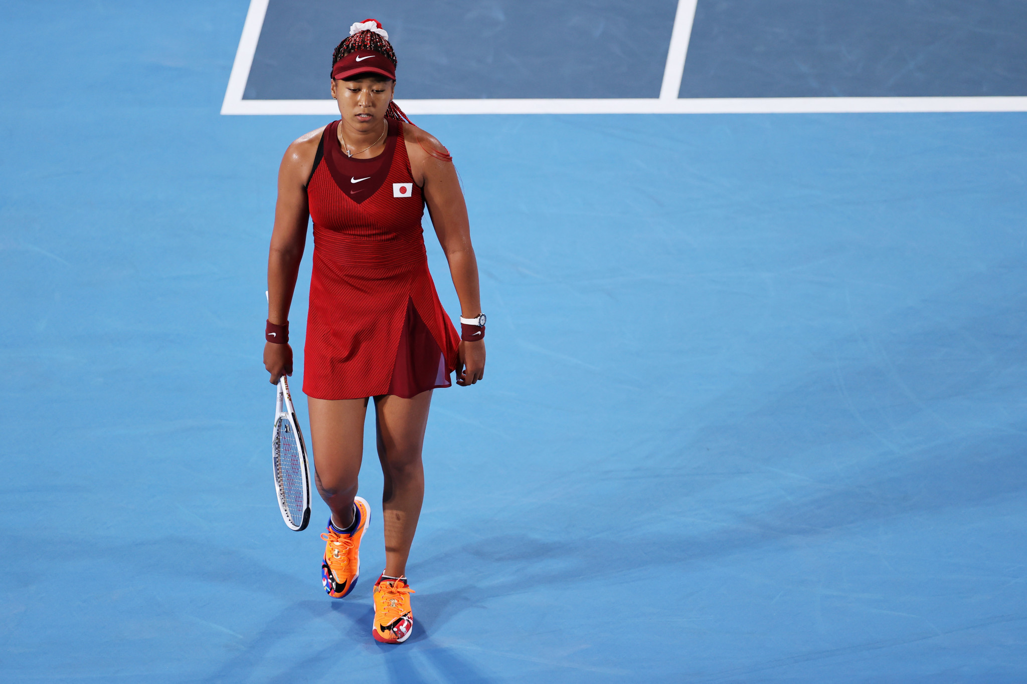 Japan's Osaka was making her first tournament appearance since the French Open in May ©Getty Images