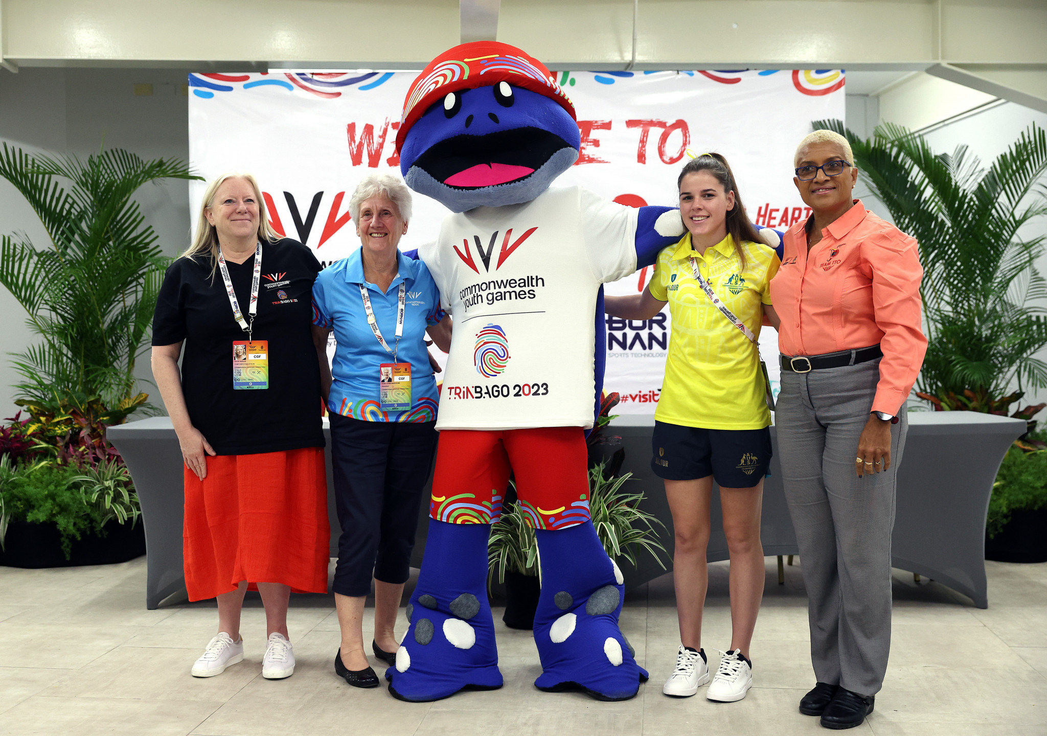 CGF chief executive Katie Sadleir, left, said Trinbago 2023 is a "really special Games to us" ©Getty Images (Image obtained at insidethegames.biz)