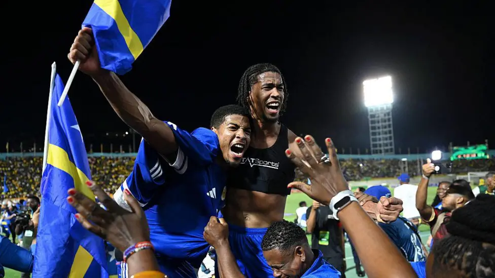 Curacao have qualified for their first World Cup after drawing with Jamaica - GETTY IMAGES (Image obtained at bbc.com)